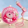 Children's backpack water gun toys 1pcs summer pull-out bared water gun beach water fight water play toy spray gun