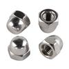 Universal Blind Nut M10x1.25 Knobs Hex Dome Acorn Nut Nuts Kit 10mm x 1.25 thread Pitch Wrench Size 16mm For Honda Cap