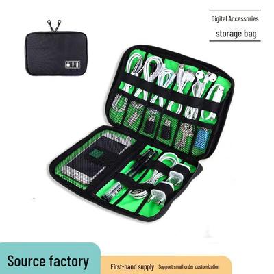 Digitaler Elektronik-Organizer: Kabel, Ladegerät, Powerbank Reisetasche