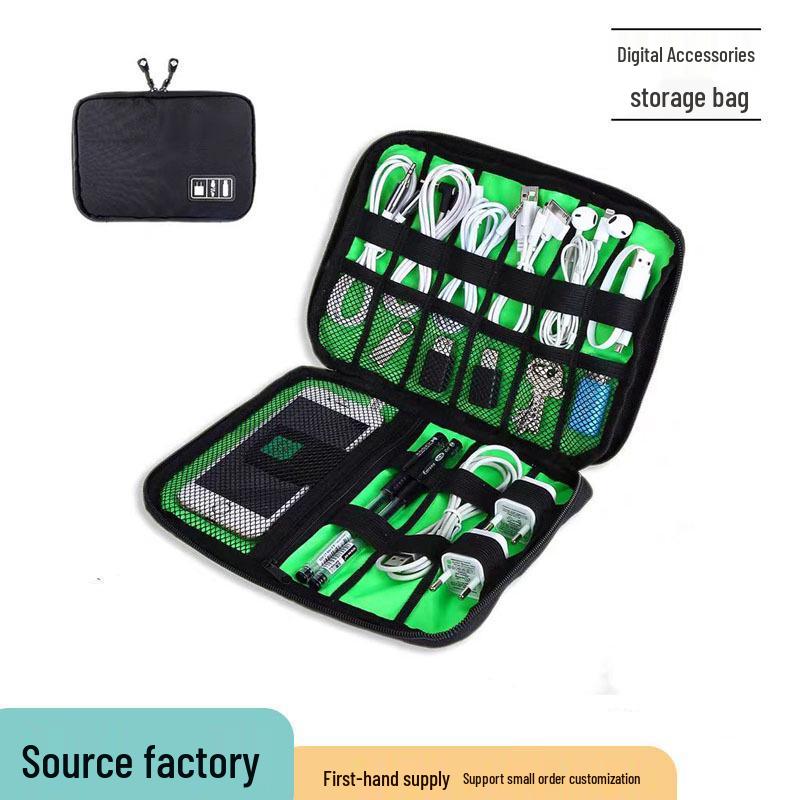 Digital Electronics Organizer: Cable, Charger, Power Bank Travel Bag