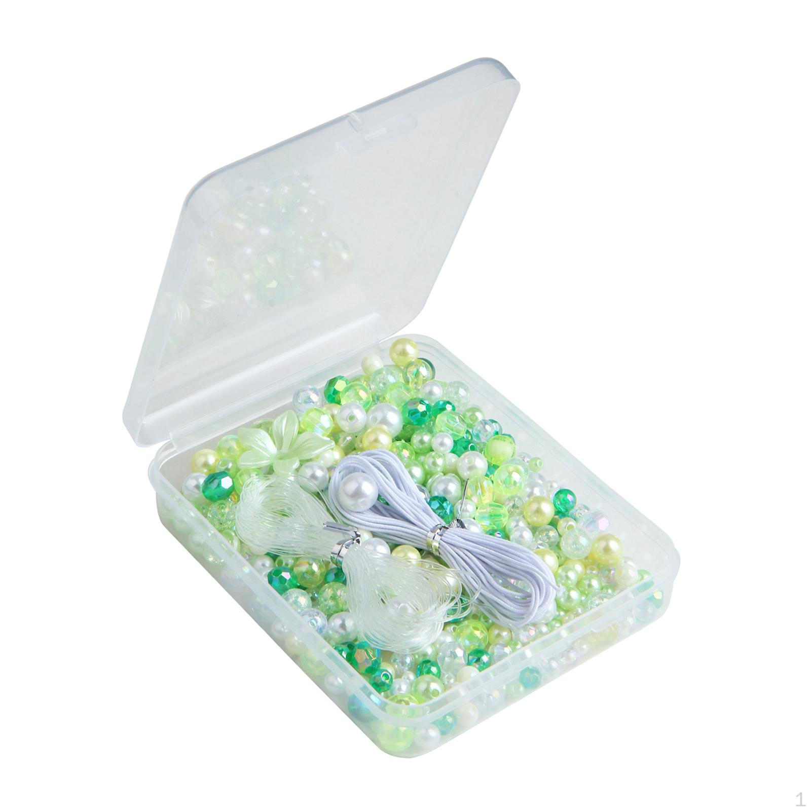 

Детский набор бусин, игрушки для шнуровки, наборы для изготовления декоративных украшений своими руками, игрушки для творчества и творчества Green