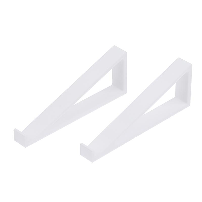1 Pair Portable Keyboard Elevated Stand Raised Keyboard Angle Plastic Computer Keyboard Riser Monitor Holder Comfortable Typing