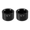 Tapa de cubierta de tuerca de eje delantero compatible con Sportster Touring Softail Dyna VRSC Electra Glides Forty Eight Motorcycle 1 par