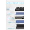 Black Aluminum SSD Heatsink for M.2 2280 Drives
