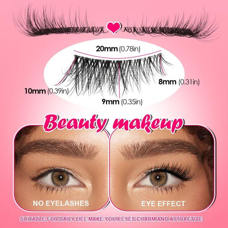 Lashie - Natural Multipack False Eyelashes (Various Designs)