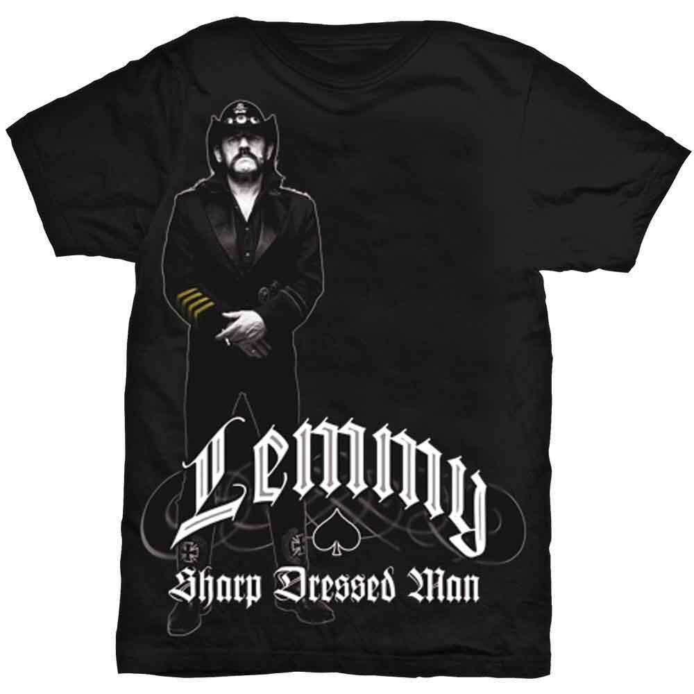 Lemmy Sharp Dressed Man T-Shirt Black New Unisex T-Shirt XXXXL
