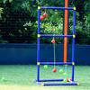 Sada hry Ladder Ball Toss pro trávník, dvorek, rodinnou interaktivní hru, dětský stojan na ladder golf, přenosná vnitřní/venkovní sportovní hra