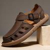 Men's Breathable Lightweight Summer Beach Sandals: Large Size, Fashionable, and Outdoor-Ready.