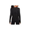Nike Mesh Splicing Quick-Dry Breathable Sports Long Sleeve T-Shirt Women Tops Black DJ0954-010