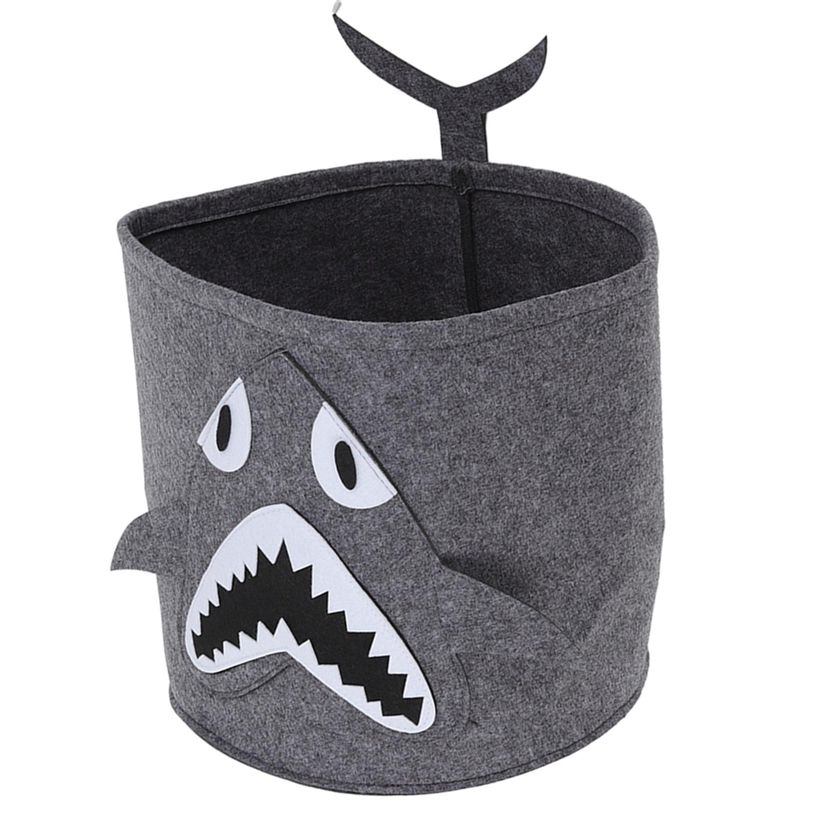 

Cotton Laundry Hamper Thickened Cartoon Animal Children s Toys Household Debris Dirty Clothes Storage Bucket 30x27cm