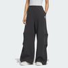 adidas Fustl Solid Color Loose Comfortable Sports Casual Pants Women Bottoms Carbon-Black JM6206