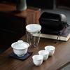 Porcelain Service Gaiwan Tea Cups Mug of Tea Ceremony Teapot Chinese Portable Kung Fu Travel Tea Set Ceramic Teacup with Filter
