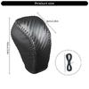 Leather Gear Shifts Knob Protector Car Gear Knob Sleeve Auto Shifters Knob Cover Vehicle Accessories Suitable for Vehicle