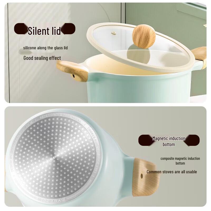 COOKER KING Keramik Antihaft Suppentopf