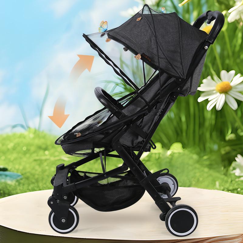 Universal Zippered Baby Stroller Mosquito Net Cover
