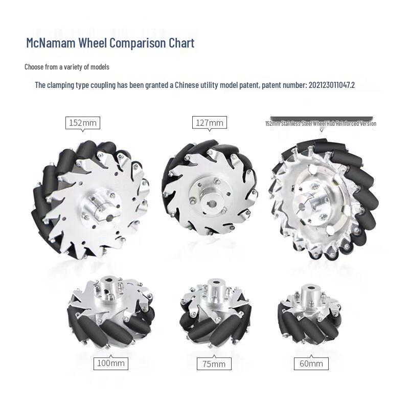 WHEELTEC 75mm Mecanumhjulset