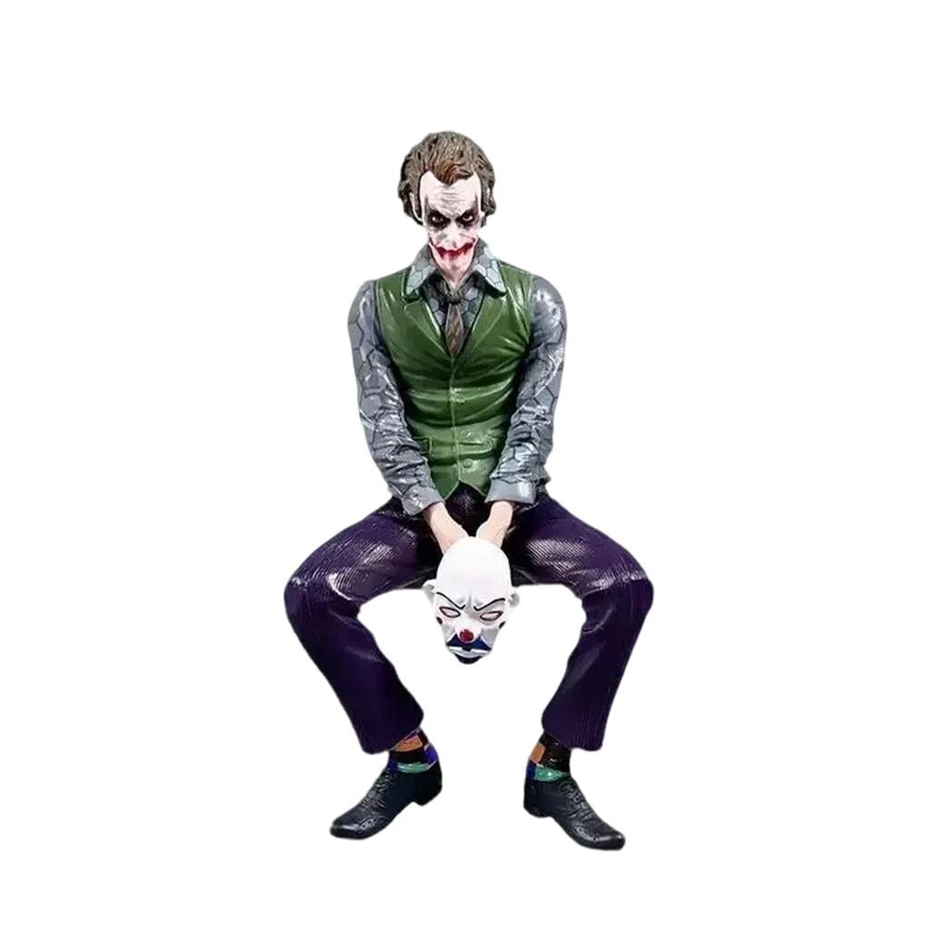 Ledger Model Figurine, Seated Clown, Anime Car Desktop Decoration For Boys, Birthday Gift.