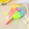 Healing Pinch Toy Colorful Lollipop Squeeze Stress Relief Multicolor Candy Sensory Fidget Decompression Simulated Food Gradient