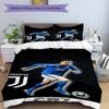 Ronaldo's Devil's Arrival Bedding Set, Breathable Duvet Cover with Pillowcases, Soft Bed Linen for Bedroom Home Decoration, Perfect Festival Birthday 