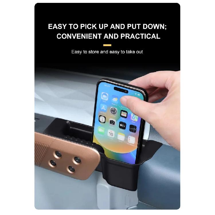 For Ford Maverick 2021-2024 Door Pull Box Door Slot Storage Box Stowing Tidying Organizer Box Car Interior Accessories Supplies