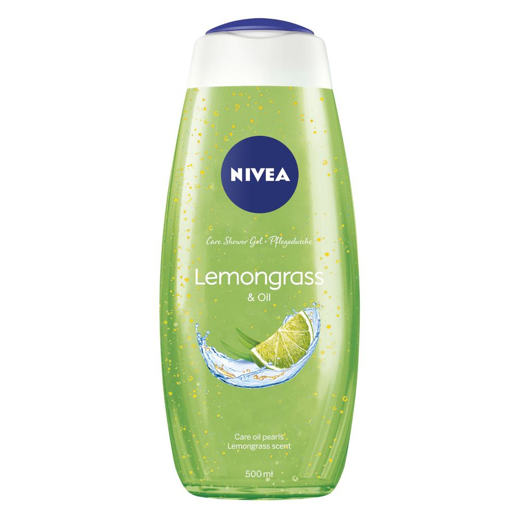 Nivea Żel pod prysznic Lemongrass & Oil, 500 ml
