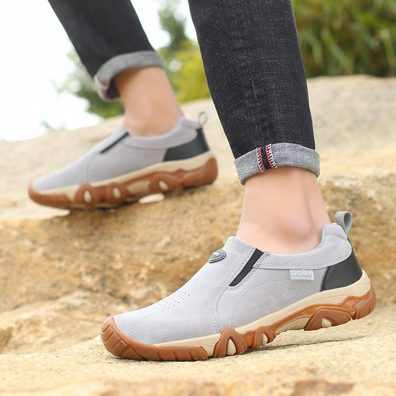 Men's Autumn and Winter Low-top Hiking Shoes Snow Outdoor Hiking Shoes