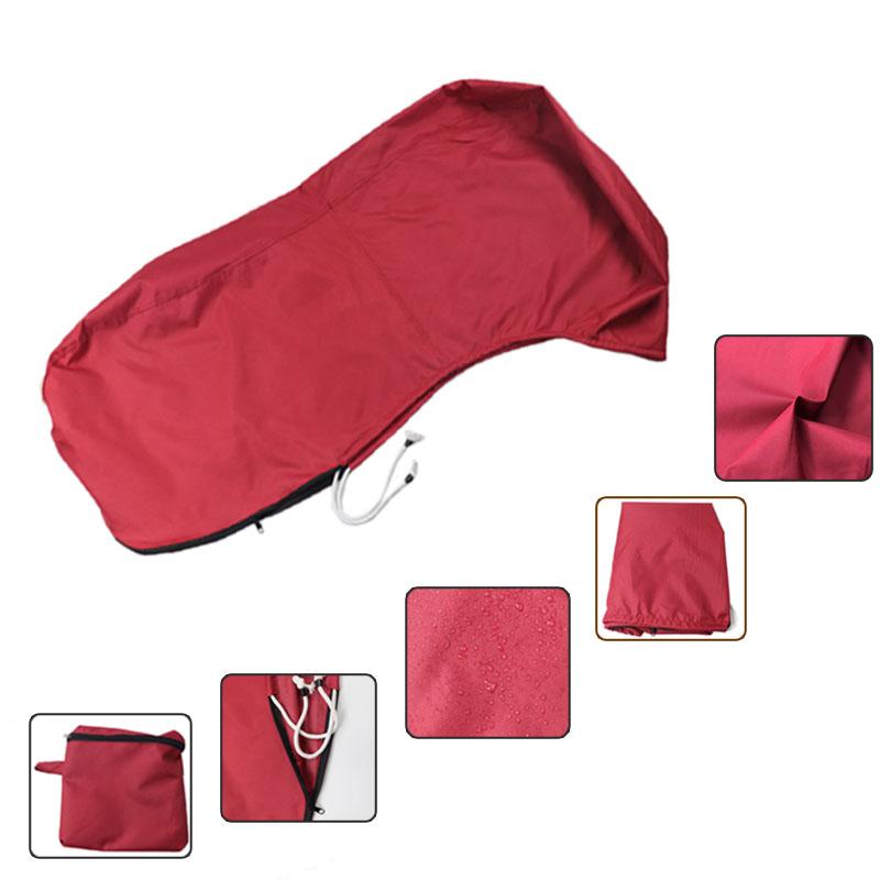 600D Red 6HP-225HP Yacht Half Outboard Motor Engine Boat Cover Anti UV Dustproof Cover Marine Engine High Quality Protection Waterproof Cover