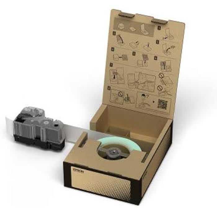 Rubans en Vinyle - EPSON - BR-VN36WB-E - Blanc - 36 mm - 45 m