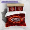 PSV Eindhoven FC Printed 3PCS Bedding Set Breathable Duvet Cover with Pillowcases Decorative Bed Linen for Bedroom Home