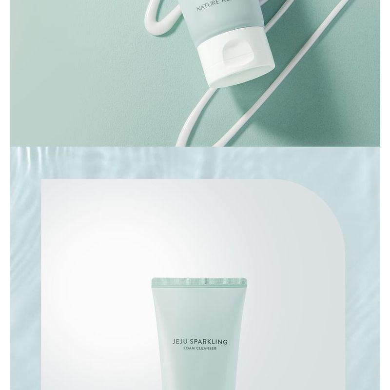 NATURE REPUBLIC - Jeju Sparkling Foam Cleanser Jumbo