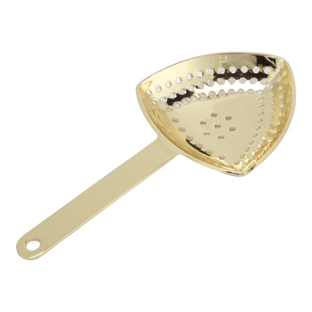 Trójkątne sitko koktajlowe Bez pęknięć Antykorozyjne Dokładna filtracja Dekoracyjne Profesjonalne sitko do lodu do baru domu