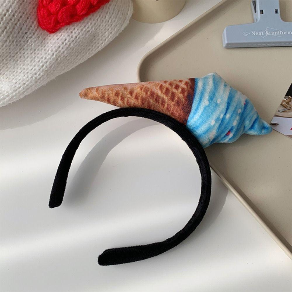 Kawaii Fruits Headband Headwear Vegetable Hair Bands Personality Simulated Food Hair Hoop Daily