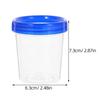 Mipcase 20-Piece Specimen Collection Container, Single Urine Specimen Cup with Screw-On Leak-Resistant Lid for Urine, Feces, and Semen Sample Collecti