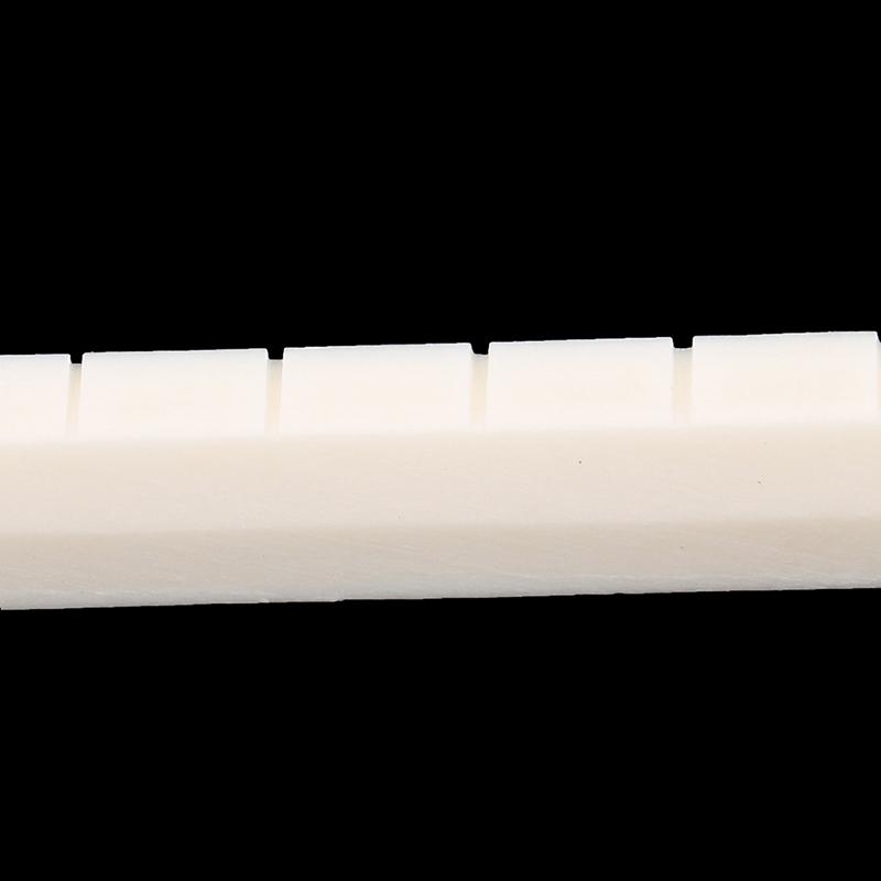 1 Bucată Piatră Os Slotată pentru Chitara Clasica 50Mm / 52.5Mm * 6Mm * 9Mm Accesorii Chitara Clasica
