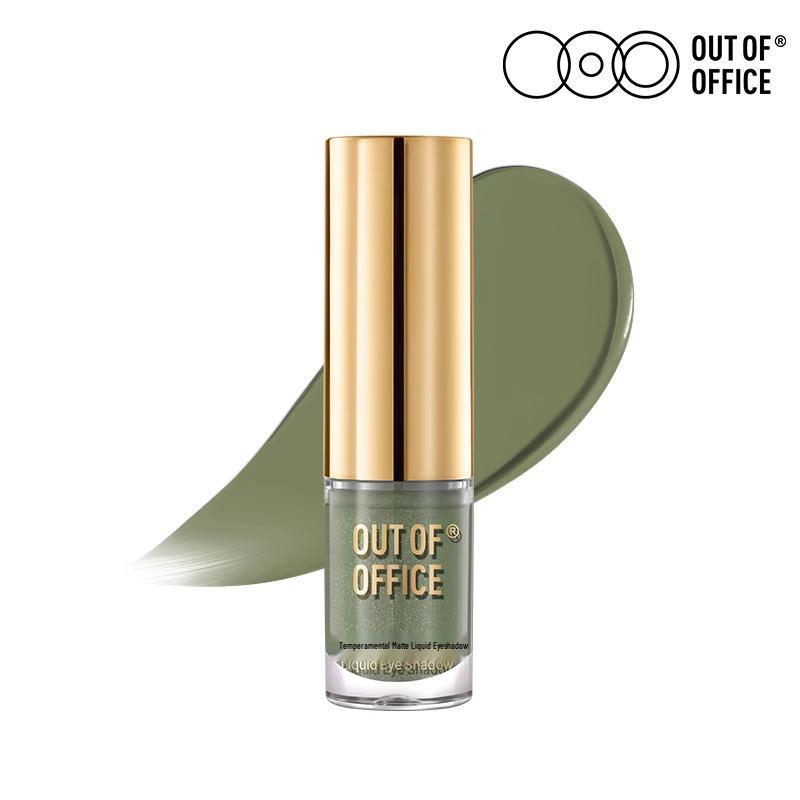 OUTOFOFFICE Oh Wild Temperament Matte Liquid Eyeshadow - Fine Shimmer, Easy Application for Brilliant Eye Makeup