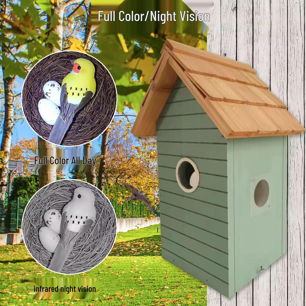 Outdoor Bird Nest AI HD WiFi Camera with Intelligent Visibility