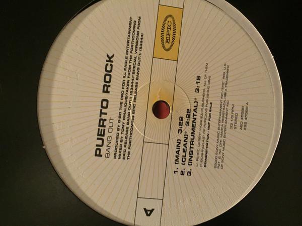 

12inch Record PUERTO ROCK - Bang Out AED45588 Epic 2000 US Rap & Hip-Hop/R&B Used