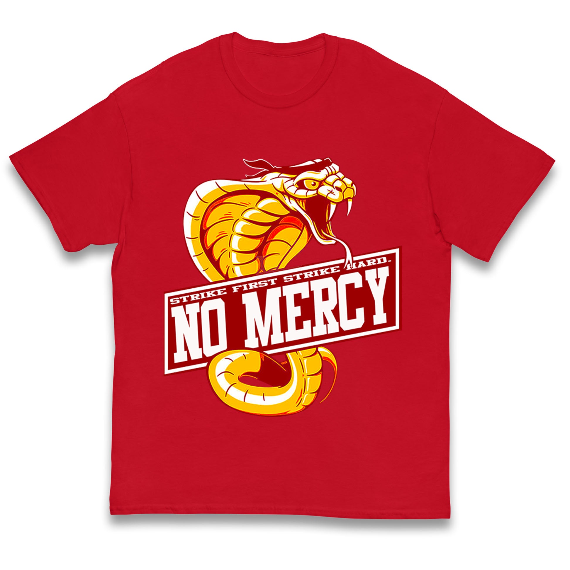 Cobra Kai No Mercy Kids T Shirt 100