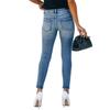 Women's Denim Classic Versatile High Waist Fashionable Trousers