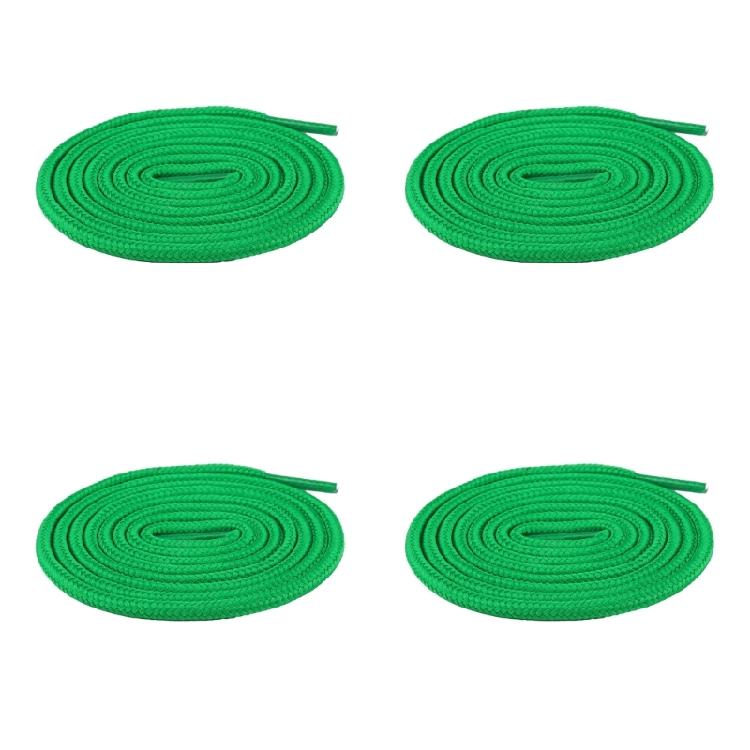 4 szt. Kolorowe Okrągłe Sznurowadła 5 mm Grubość Jednolity Kolor Sznurówki do Butów Sportowych i Codziennych Trampek Butów Wymiana