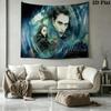 Twilight Poster Wall Tapestry Aesthetic Wall Hanging Printed Fabric Blanket Decorative Tapestries for Bedroom Living Room Home Decor