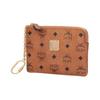 MCM Aren Brown Leisure card holder MYAFATA01CO001