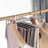 Stainless Steel Folding Clothes Hanger Large Capacity Closet Organizer  Clothes