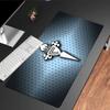 Celta Vigo Crest Glowing Mouse Pad, Rubber Base, Mouse Pad for Gamers and Office Use, Gaming Desk , Easy To Clean Mat Christmas fan gifts