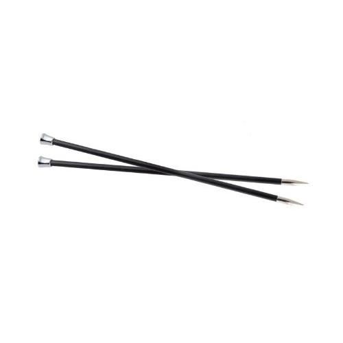 Aiguilles à tricoter - KNITPRO - KARBONZ - 25 cm - 6 mm - Carbone léger et durable