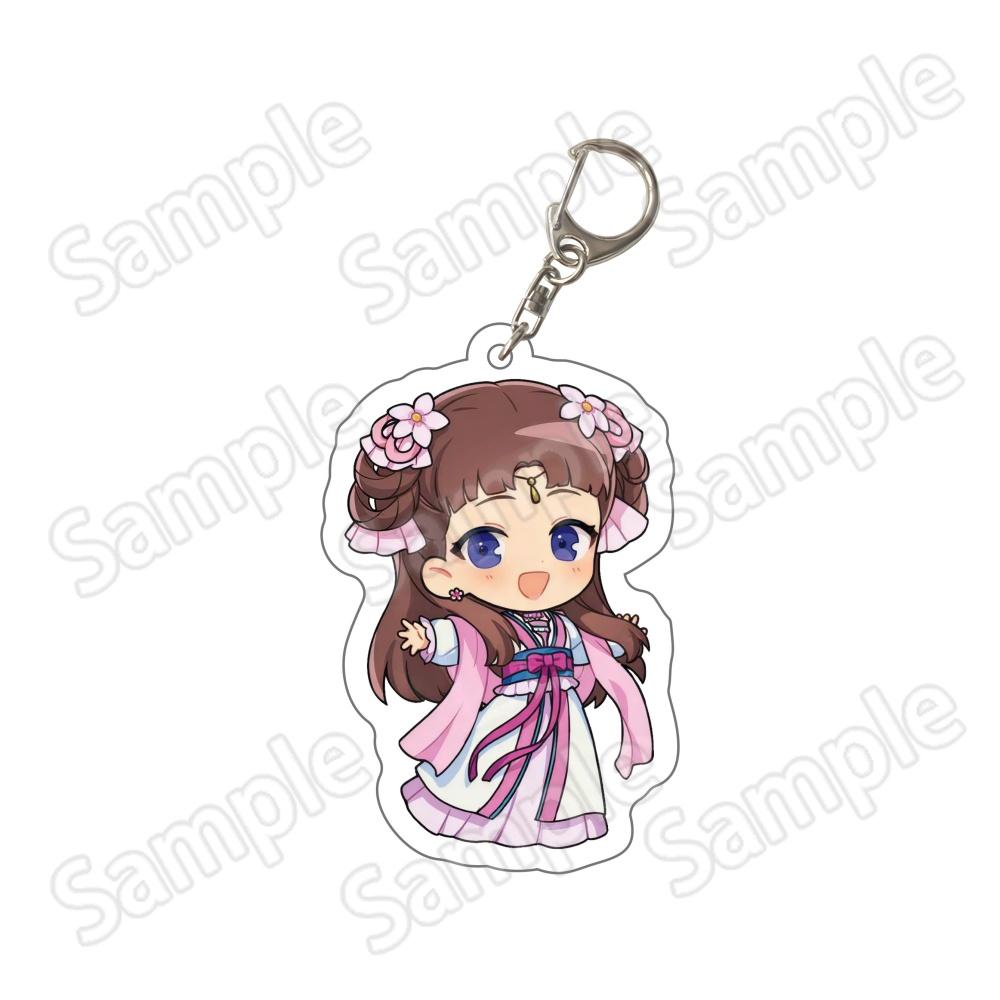 

Anime The Apothecary Diaries Keychain Acrylic Kusuriya No Hitorigoto Figure Gao Maomao Shun Li Bai Cosplay Key Chain For Friends 6 cm