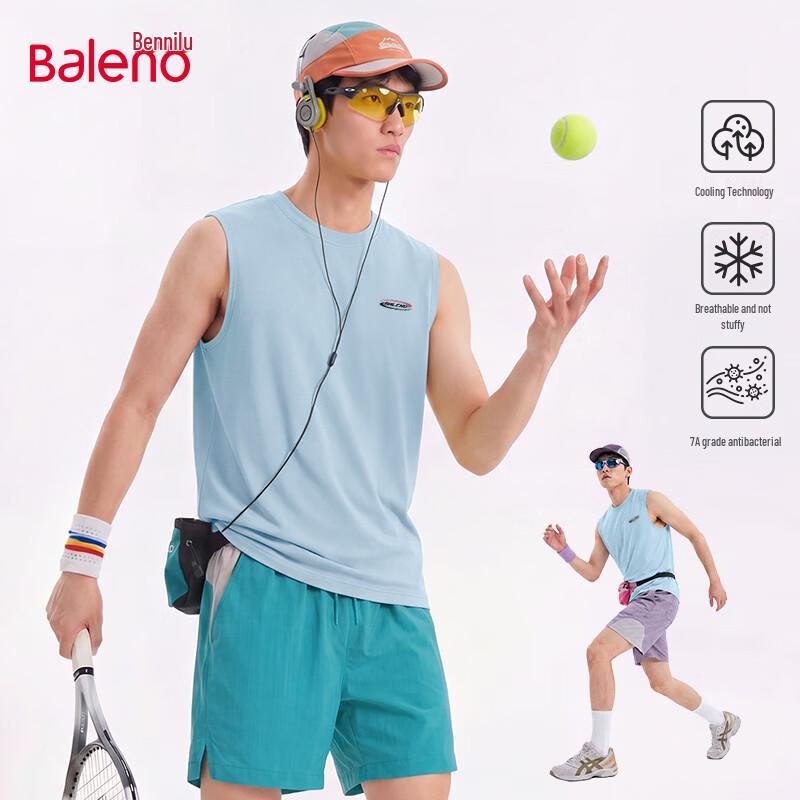 Baleno Men s Cool-Feel Breathable Loose Vest L