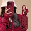 Bow Tie Lash Suitable for Apple 2016 New Year Phone Case 15 Silicone Anti-drop 14 Suede 13 Matte 12 Women's Style
