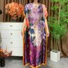 Summer Women's Plus Size Dress Loose Long Floral Dress