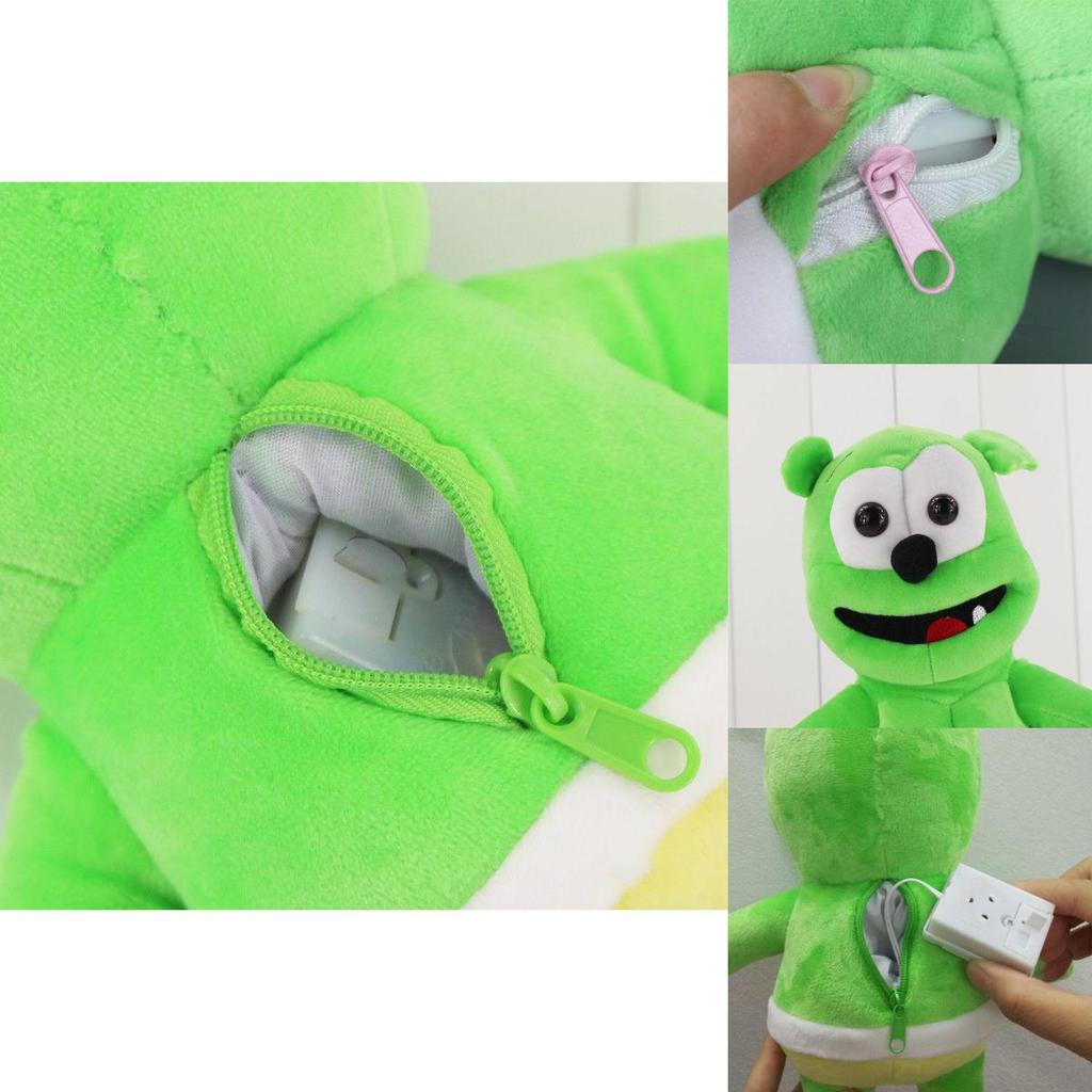 Entzückendes Singendes Gummibär Plüschtier Weiches Stofftier Puppe Perfektes Geschenk für Kinder